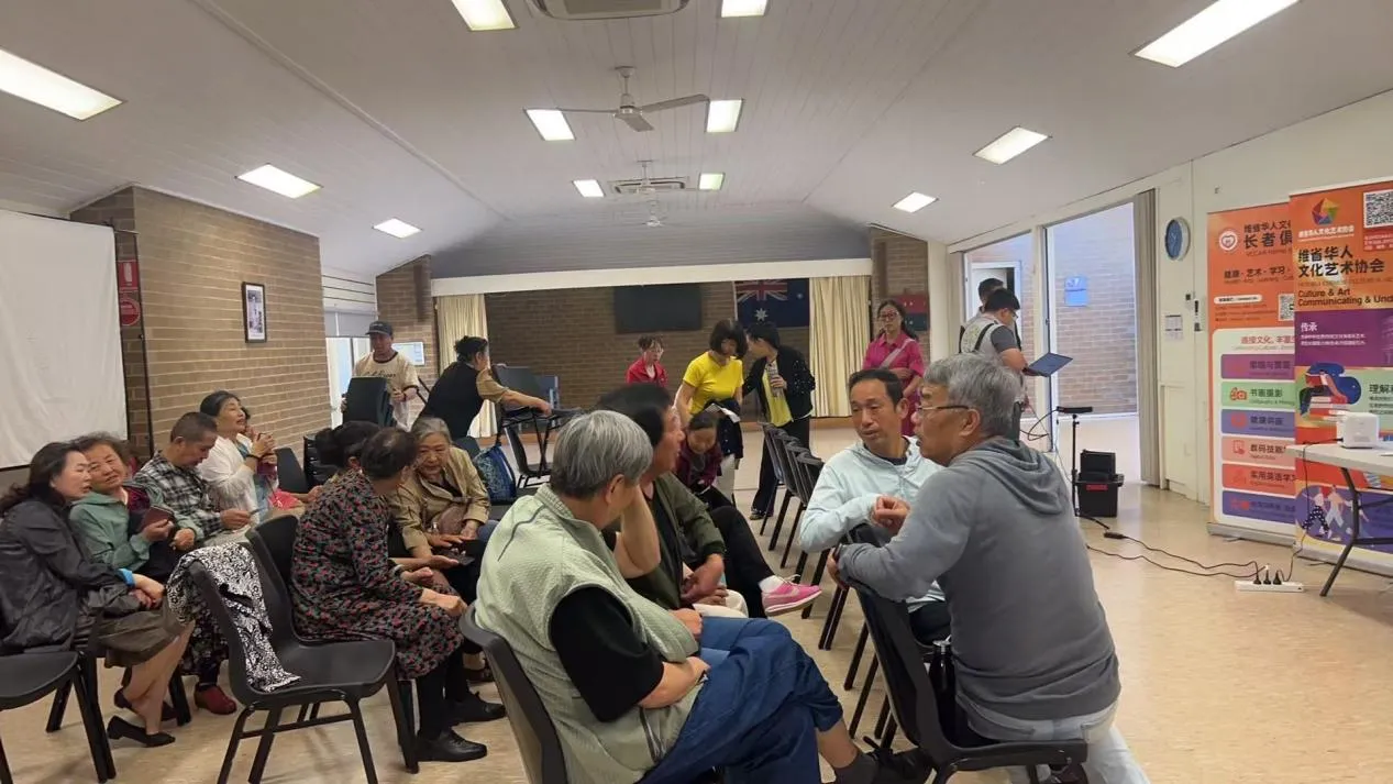 墨尔本安心静心学堂参与维省华人文化艺术协会举办的 AI健康食谱比赛
